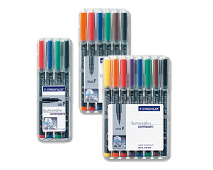 Teksta mar�ieru komplekts, 0.4mm, 8 kr�sas, STADLER